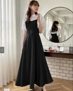 GRL フレアキャミワンピース【cu433】 ※ベルトなし