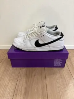Nike SB Dunk Low Pro White/Black ※訳あり