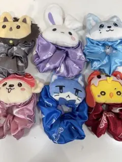 ナムコ限定 いれいす もふめいとマスコットシュシュ 全6種コンプリート