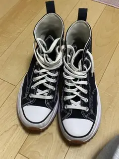 CONVERSE ALL STAR ブラックハイカットスニーカー　厚底