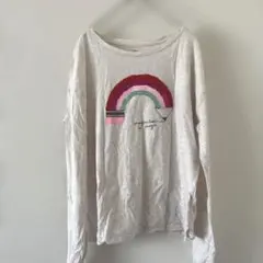GAP Kids ロンT 160 XXL 虹 スパンコール 変色 訳あり