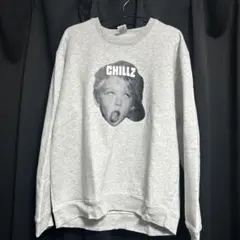 CHILLZ トレーナー スウェット グレー Lのサムネイル