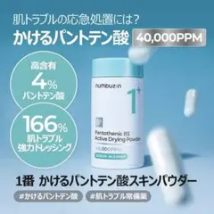 ナンバーズイン 1番 かけるパントテン酸スキンパウダー