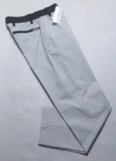 新品23区GOLF/23Fondation 春夏シアサッカーストレッチパンツ/M - メルカリ