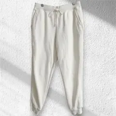 ユニクロ　ヒートテックボアスウェットパンツ　2021年モデル　アイボリー　XL