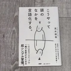 こうやって頭の中を言語化する。