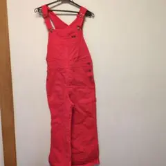 wrangler赤オーバーオール レディース