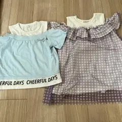 肩出しTシャツ 120