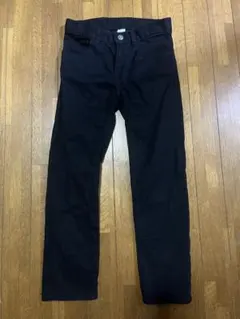 H&M ブラック スリムフィット パンツ 135cm