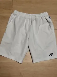 YONEX ホワイトパンツ JP M