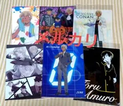 名探偵コナン 安室透 降谷零 クリアファイル 6枚セット　④