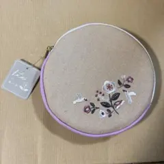 kotori刺繍丸ポーチ こころ