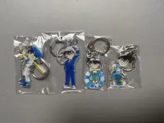 名探偵コナン　コナン探偵社　キーホルダーコレクション　4つセット