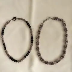 ネックレスセット ピンク系色デザイン まとめ売り