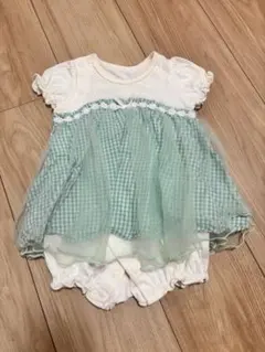 branshes 깅엄 체크 롬퍼스 70cm