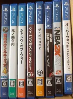 PS4ゲームソフトセット