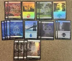 MTG 基本土地 複数枚【FOIL日本語版】