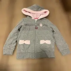 値下げ中！ミキハウス リーナパーカー　110サイズ