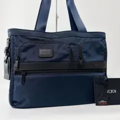 【未使用品級】TUMI×SHIPS コラボ トートバッグ ナイロン ネイビーのサムネイル