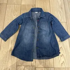 デニムシャツワンピ　95