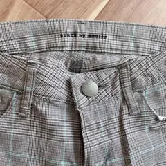 BLACK by moussy チェックパンツM