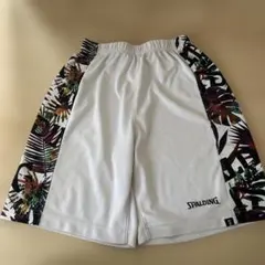 SPALDING バスケットボールパンツ ホワイト　160㎝