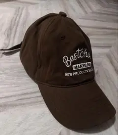 新品未使用　ブラウンキャップ