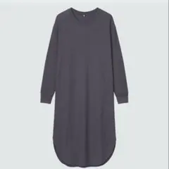 UNIQLO（ユニクロ） ワッフルクルーネックワンピース（長袖）