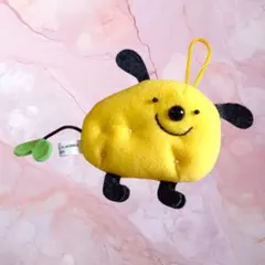 超希少　じゃがいぬくん　ぬいぐるみ　平成レトロ　レア　ポーチ　バッグ タグ付き 激レア☆じゃがいぬくん ぬいぐるみポーチ フクヤ