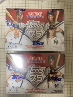 Topps 2026 series1 value 2ボックス 新品未開封