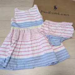 Polo Ralph Lauren ベビー ワンピース ブルマセット 24Mのサムネイル