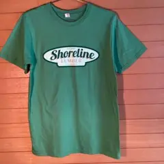 Shoreline Lumber Tシャツ 緑 anvil