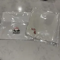 FOXEY ハンカチ ＆巾着2枚セット 刺繍のサムネイル