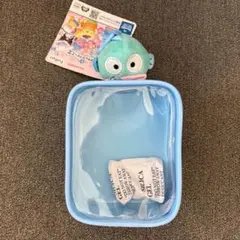 ハンギョドン ぬいぐるみ付き クリアポーチ