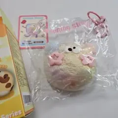 文清 萌え萌えビッグアイ シークレット スクイーズ 虹シャボンくま