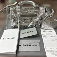 2025年最新】BALENCIAGA カラー：シルバー系 ショルダーバッグの人気