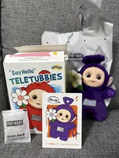 【正規品】POPMART Say Helloテレタビーズ ぬいぐるみ 紫