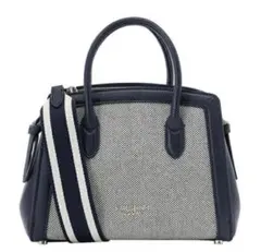 kate spade ショルダーバッグ ネイビー/ホワイト