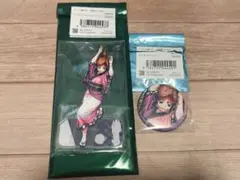 鬼滅の刃　阿波踊り　アクスタ　缶バッジ　胡蝶しのぶ