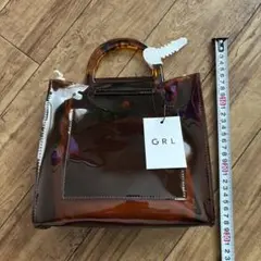GRL ベッ甲　ショルダーand手提げパック
