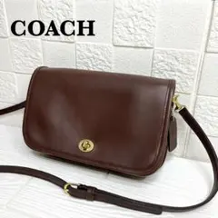 ✨未使用級✨☘️COACH☘️✨ショルダーバッグ✨グラブタンレザー✨