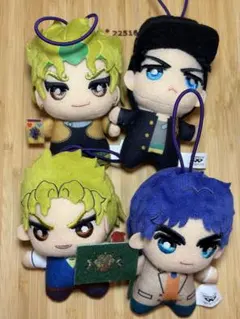 죠죠 の奇妙な冒険 ちみっともぬい マスコット 4種セット