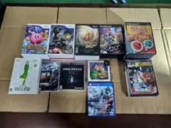 ◆まとめ出品◆Wii、PSソフトまとめ売り　36点
