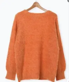 起毛プルオーバーニット