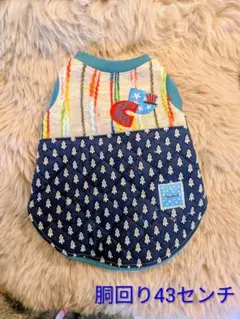 犬服 L~LL 男の子 車 裏起毛/キルティング　 小型犬 ハンドメイド