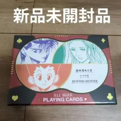 冨樫義博展　トランプ　未開封 新品未開封 冨樫義博展 オールスター箔押しトランプ（箔押しBOX