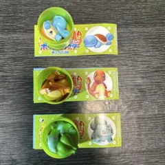 ポケモン チョコエッグ 旅立ちの3匹 フシギダネ ヒトカゲ ゼニガメ 3体セット
