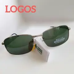 アウトドアのマストアイテム　LOGOS(ロゴス）偏光サングラス　グリーン