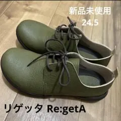 【佐藤さち様専用】リゲッタ Re:getA シューズ オリーブのサムネイル