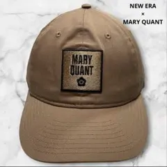 美品！　NEW ERA × MARY QUANT コラボキャップ　ベージュ